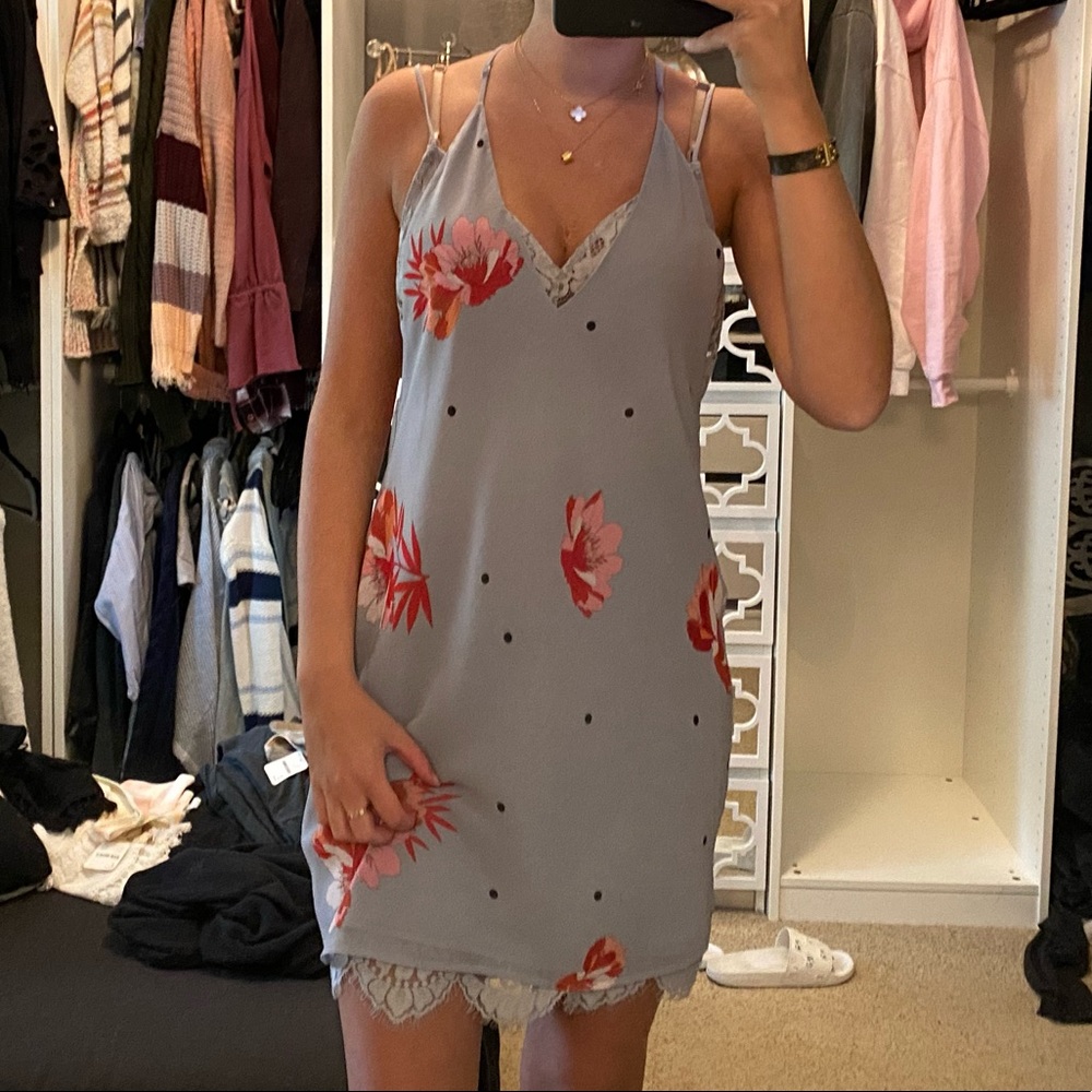 Marciano Floral/Lace Dress